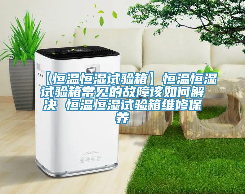 【恒温恒湿试验箱】恒温恒湿试验箱常见的故障该如何解决 恒温恒湿试验箱维修保养