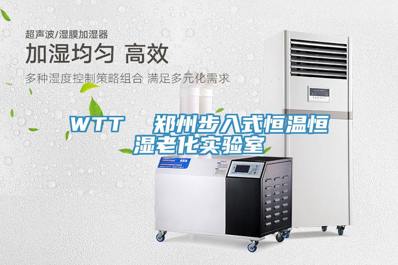 WTT  郑州步入式恒温恒湿老化实验室
