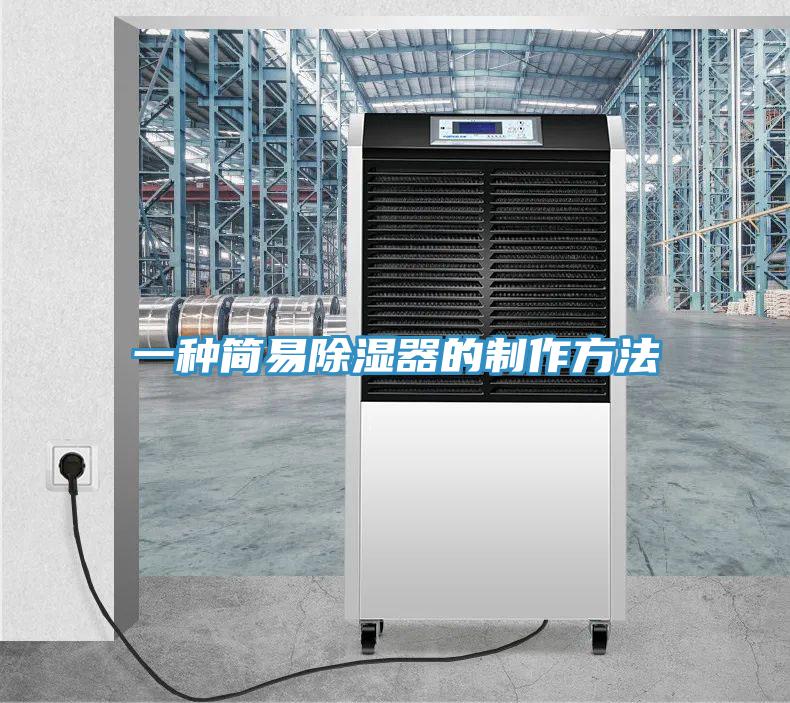 一种简易除湿器的制作方法