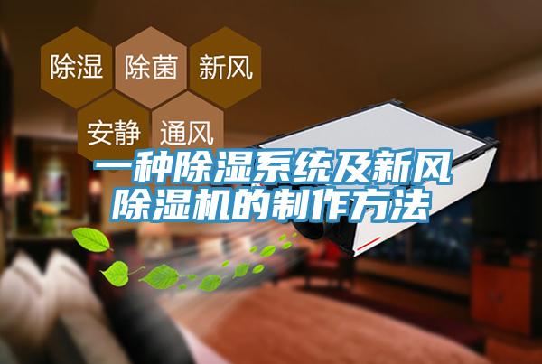 一种除湿系统及新风除湿机的制作方法