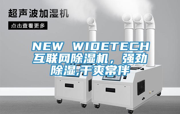 NEW WIDETECH互联网除湿机，强劲除湿,干爽常伴