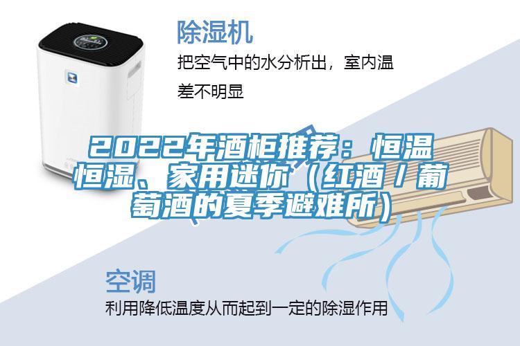 2022年酒柜推荐：恒温恒湿、家用迷你（红酒／葡萄酒的夏季避难所）