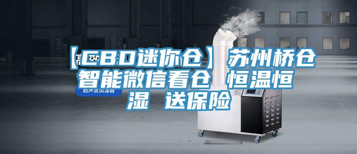 【CBD迷你仓】苏州桥仓 智能微信看仓 恒温恒湿 送保险