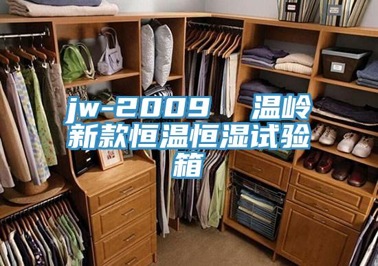 jw-2009  温岭新款恒温恒湿试验箱