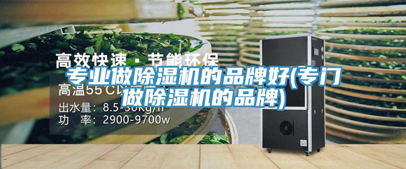 专业做除湿机的品牌好(专门做除湿机的品牌)