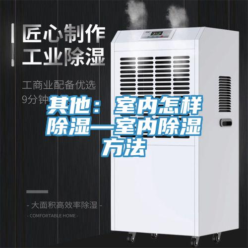 其他：室内怎样除湿—室内除湿方法