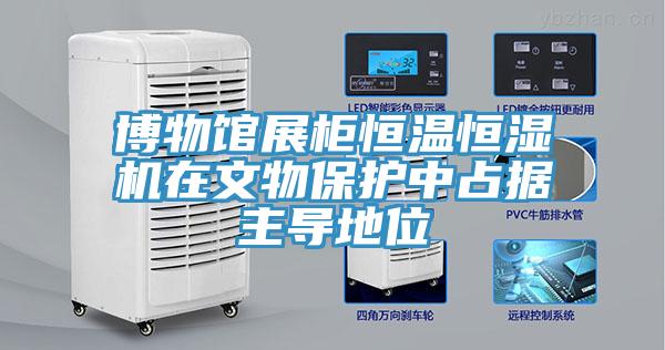 博物馆展柜恒温恒湿机在文物保护中占据主导地位