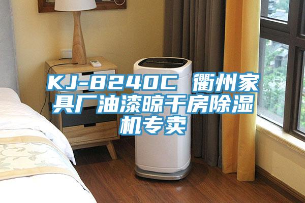 KJ-8240C 衢州家具厂油漆晾干房除湿机专卖