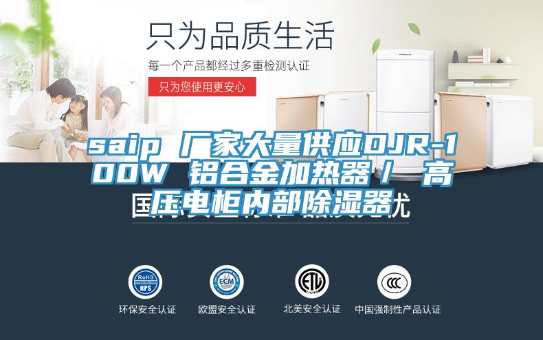 saip 厂家大量供应DJR-100W 铝合金加热器／ 高压电柜内部除湿器