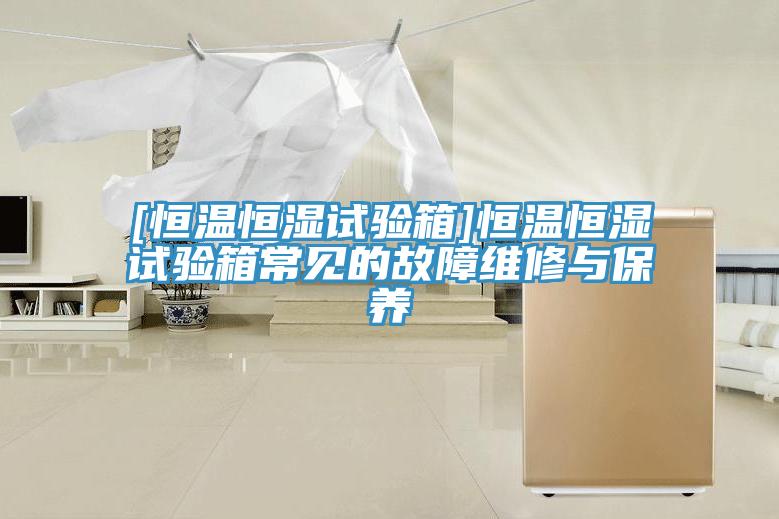 [恒温恒湿试验箱]恒温恒湿试验箱常见的故障维修与保养