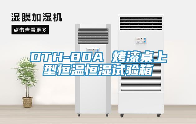 DTH-80A 烤漆桌上型恒温恒湿试验箱