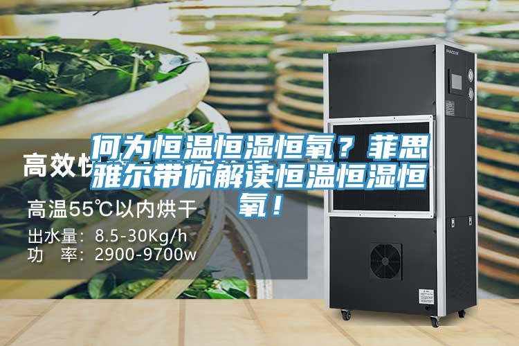何为恒温恒湿恒氧？菲思雅尔带你解读恒温恒湿恒氧！