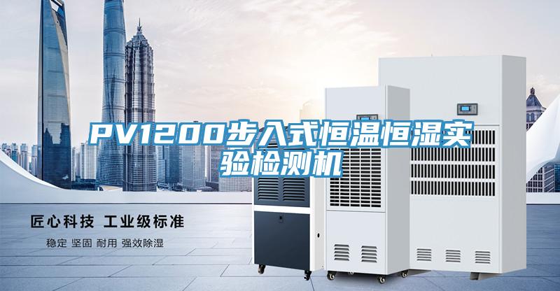 PV1200步入式恒温恒湿实验检测机