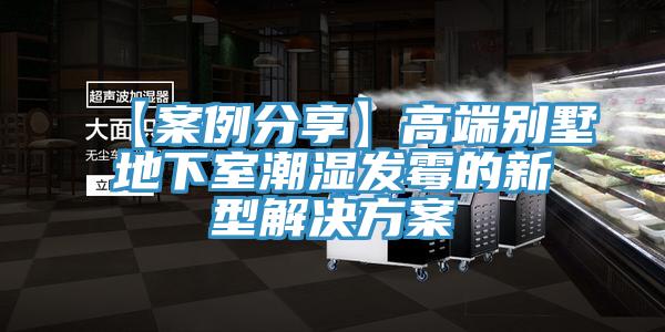 【案例分享】高端别墅地下室潮湿发霉的新型解决方案