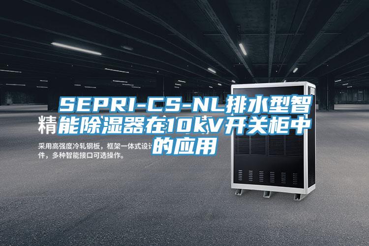 SEPRI-CS-NL排水型智能除湿器在10kV开关柜中的应用