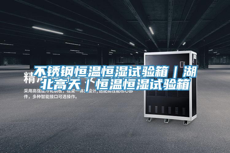 不锈钢恒温恒湿试验箱｜湖北高天｜恒温恒湿试验箱