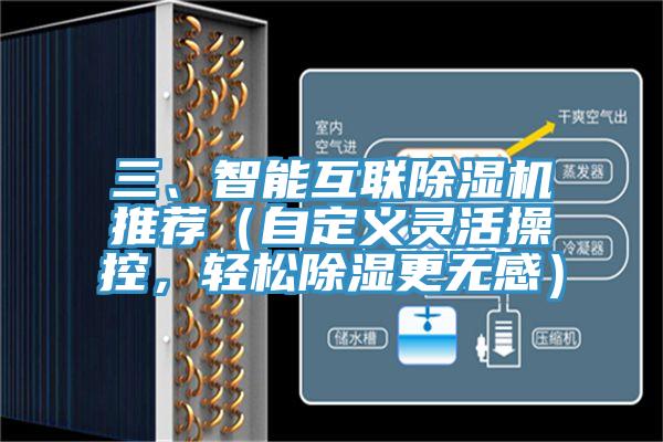 三、智能互联除湿机推荐（自定义灵活操控，轻松除湿更无感）