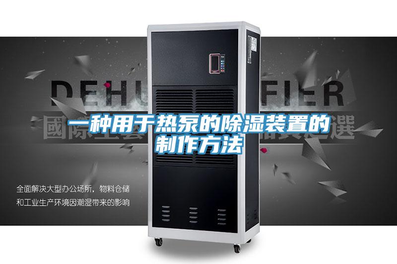 一种用于热泵的除湿装置的制作方法
