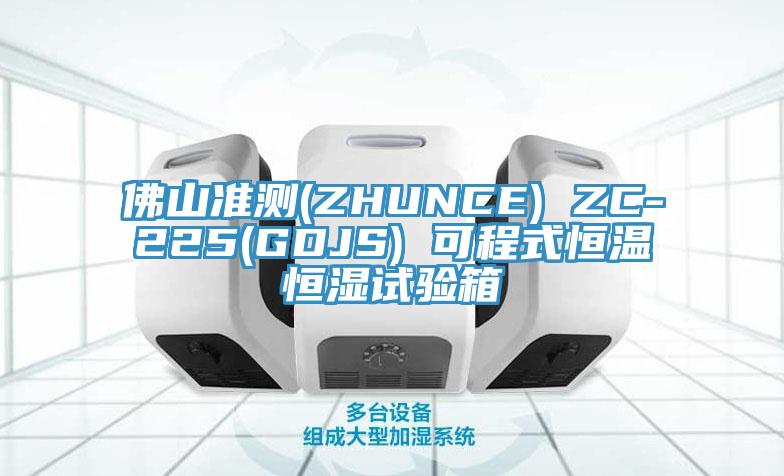 佛山准测(ZHUNCE) ZC-225(GDJS) 可程式恒温恒湿试验箱