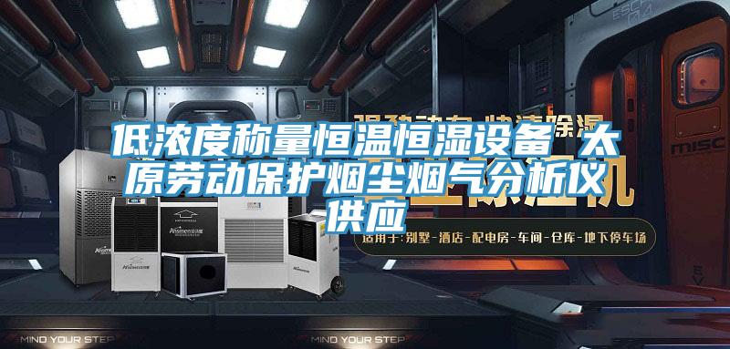低浓度称量恒温恒湿设备 太原劳动保护烟尘烟气分析仪供应