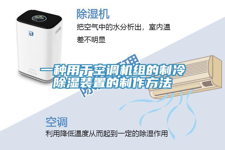 一种用于空调机组的制冷除湿装置的制作方法