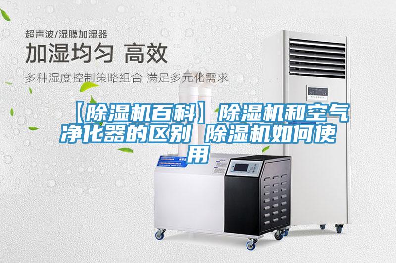 【除湿机百科】除湿机和空气净化器的区别 除湿机如何使用