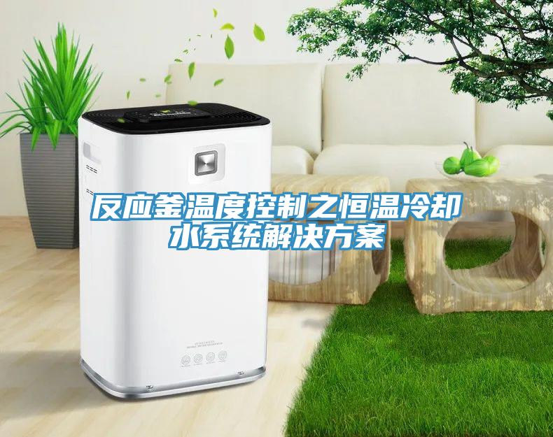 反应釜温度控制之恒温冷却水系统解决方案