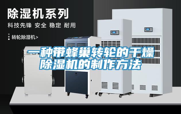 一种带蜂巢转轮的干燥除湿机的制作方法