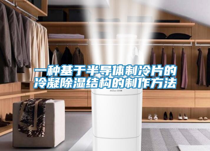 一种基于半导体制冷片的冷凝除湿结构的制作方法