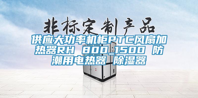 供应大功率机柜PTC风扇加热器RH 800_1500 防潮用电热器 除湿器