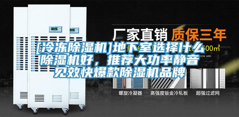 [冷冻除湿机]地下室选择什么除湿机好，推荐大功率静音见效快爆款除湿机品牌