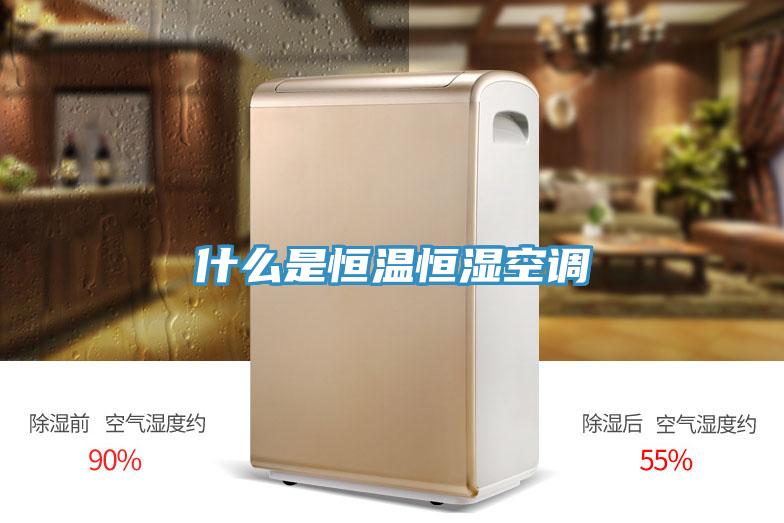什么是恒温恒湿空调