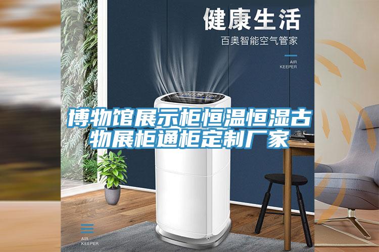 博物馆展示柜恒温恒湿古物展柜通柜定制厂家