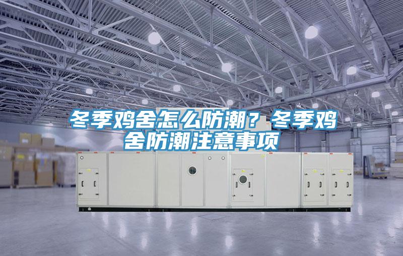 冬季鸡舍怎么防潮？冬季鸡舍防潮注意事项