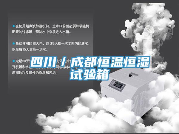 四川／成都恒温恒湿试验箱