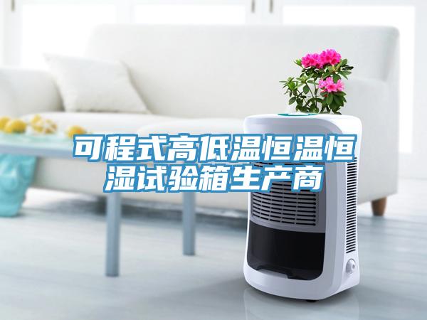 可程式高低温恒温恒湿试验箱生产商