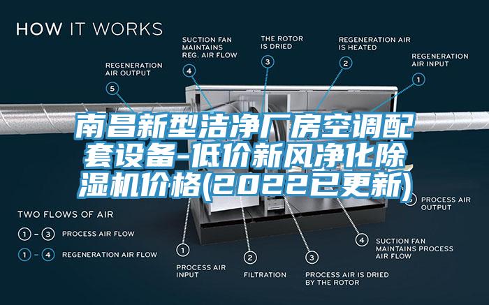 南昌新型洁净厂房空调配套设备-低价新风净化除湿机价格(2022已更新)