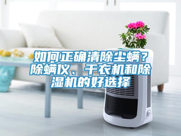 如何正确清除尘螨？除螨仪、干衣机和除湿机的好选择