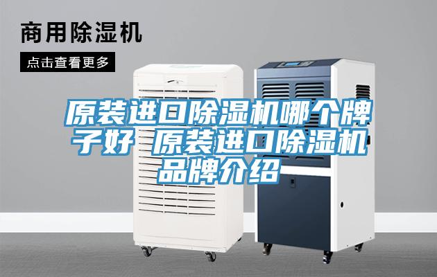 原装进口除湿机哪个牌子好 原装进口除湿机品牌介绍