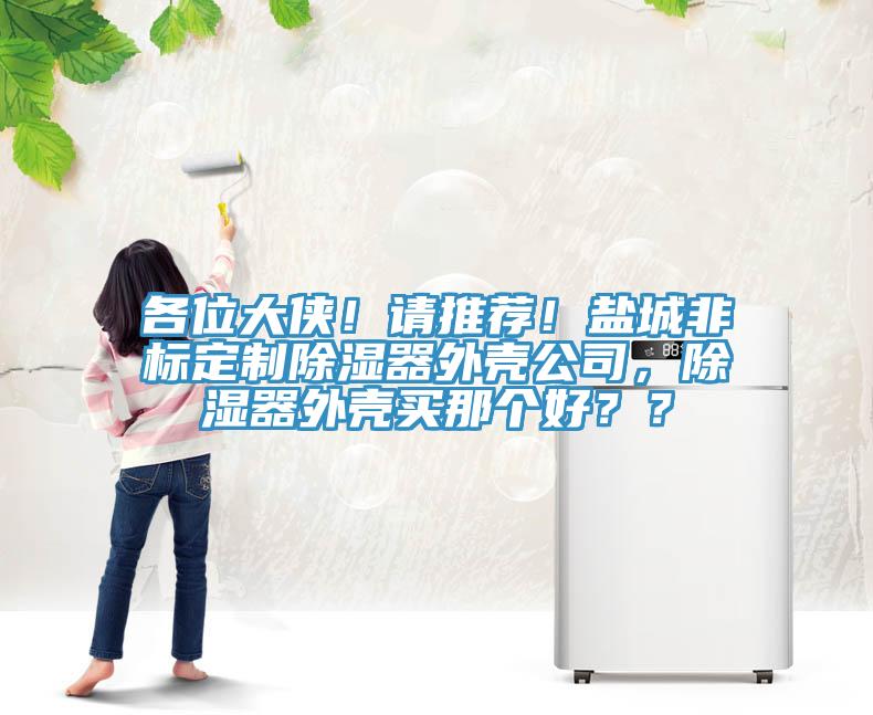 各位大侠！请推荐！盐城非标定制除湿器外壳公司，除湿器外壳买那个好？？