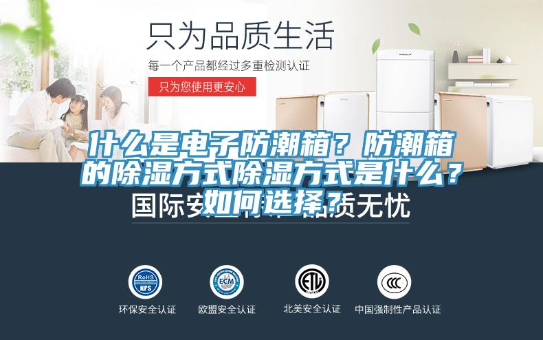 什么是电子防潮箱？防潮箱的除湿方式除湿方式是什么？如何选择？