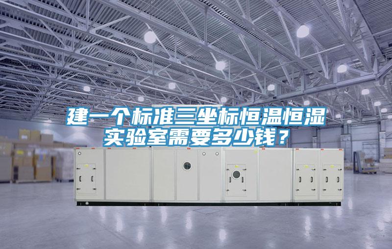 建一个标准三坐标恒温恒湿实验室需要多少钱？