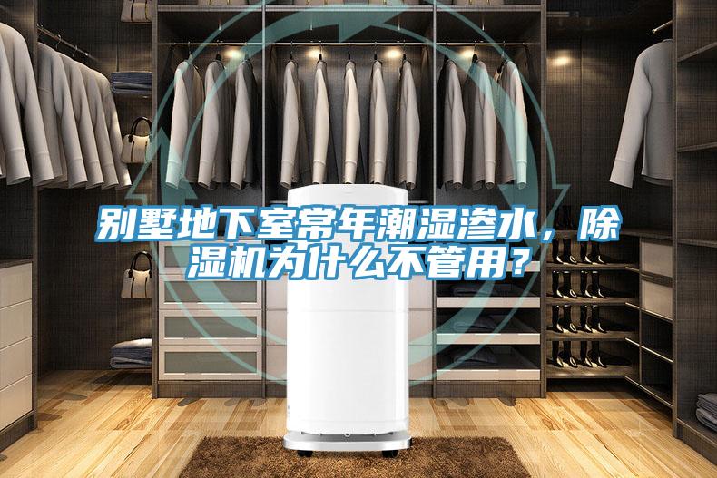 别墅地下室常年潮湿渗水，除湿机为什么不管用？