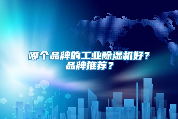 哪个品牌的工业除湿机好？品牌推荐？