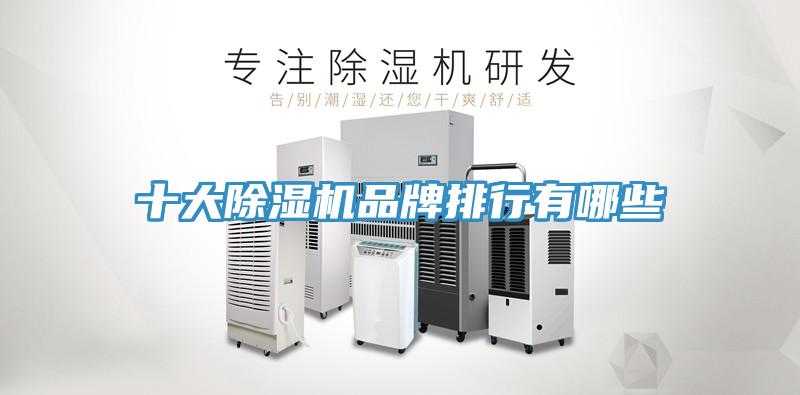 十大除湿机品牌排行有哪些