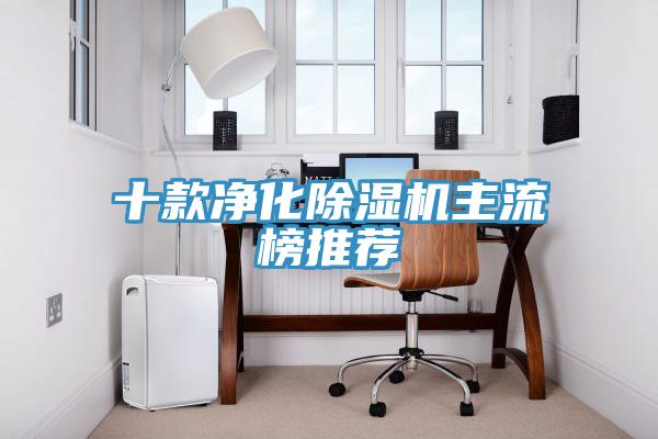 十款净化除湿机主流榜推荐