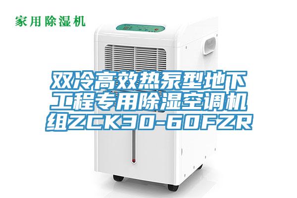 双冷高效热泵型地下工程专用除湿空调机组ZCK30-60FZR