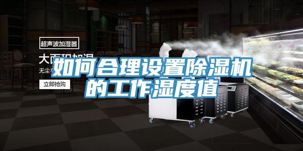 如何合理设置除湿机的工作湿度值