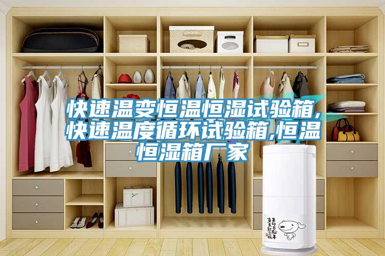 快速温变恒温恒湿试验箱,快速温度循环试验箱,恒温恒湿箱厂家