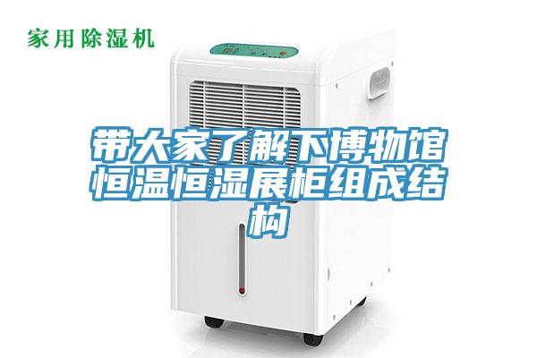 带大家了解下博物馆恒温恒湿展柜组成结构